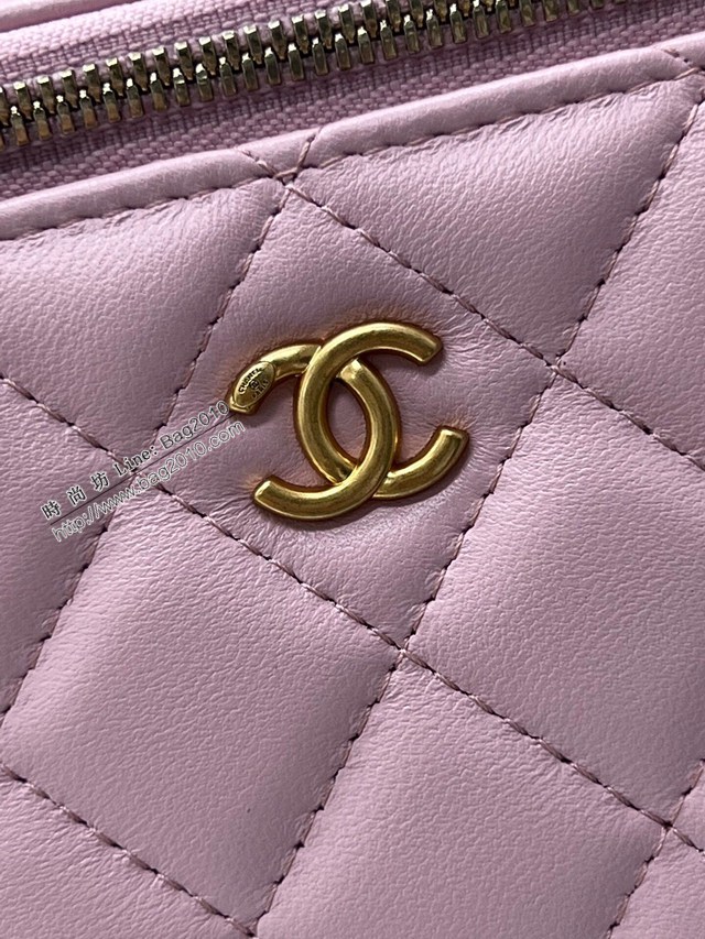 Chanel專櫃新款鏈條女包 香奈兒22B新品金球長盒子長方鏈子盒 AP2303Y djc7010